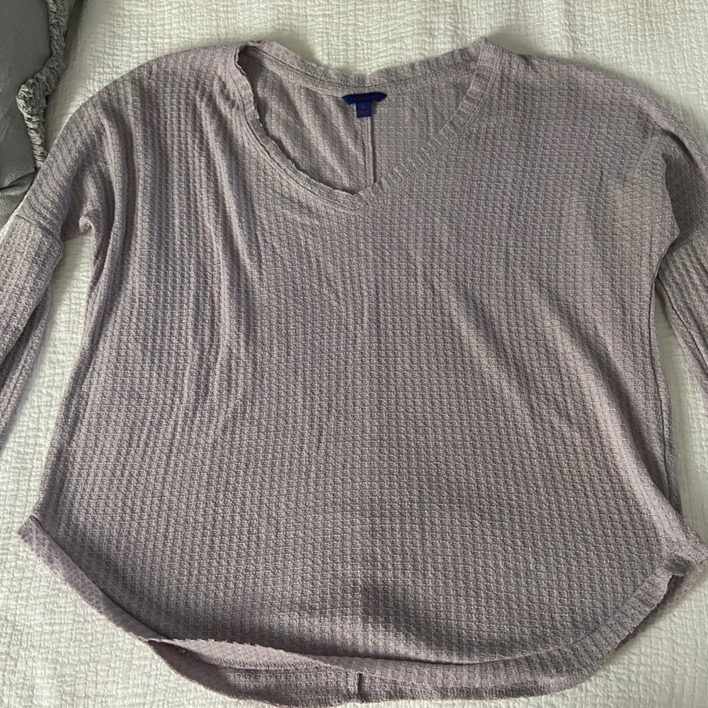 Comfy purple basic long sleeve